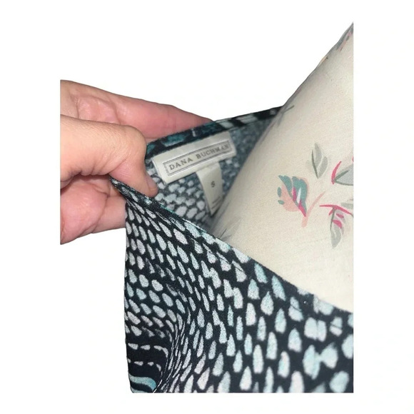 Dana Buchman Women’s Printed Matte Jersey Dress Size s - Picture 7 of 10